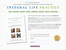 Tablet Screenshot of integral-life-practice.com